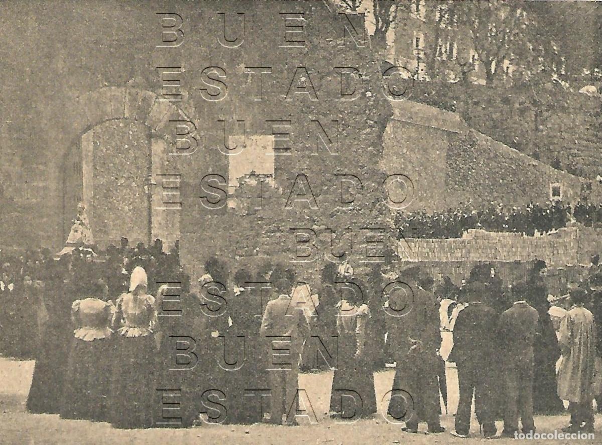 Otros art&iacute;culos de coleccionismo en papel: MONTSERRAT INAUGURACION IV MISTERIO DEL DOLOR PROCESION 16X10 1899 CLIPPING M59
