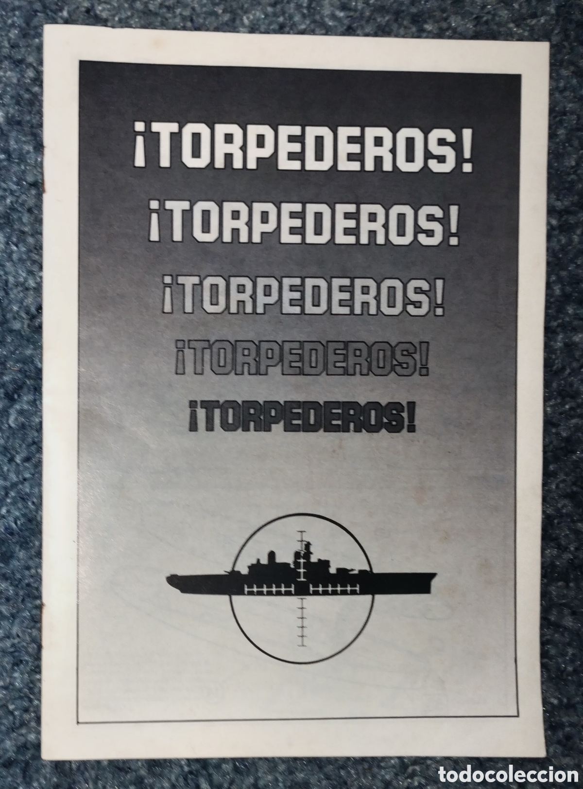 Outros artigos de papel: MANUAL de INSTRUCCIONES de &iexcl;TORPEDEROS! de MB juegos 1986 en BUEN ESTADO con pocas se&ntilde;ales de uso