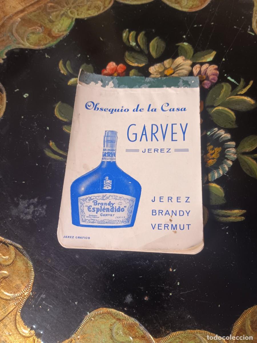 Otros art&iacute;culos de coleccionismo en papel: Obsequio de la Casa Garvey - Jerez&rdquo;, que promociona el emblem&aacute;tico Brandy &rdquo;Espl&eacute;ndido&rdquo; de las hist&oacute;r