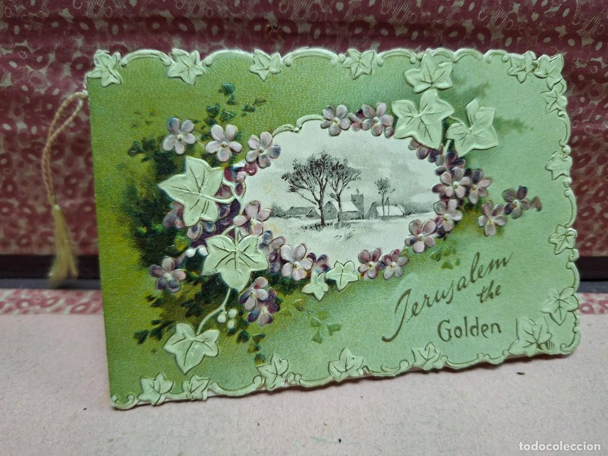 Paper Collecting Others: MODERNISTA ESCENA ROMANTICA JERUSALEM THE GOLDEN J.M. NEALE TUCK & SONS