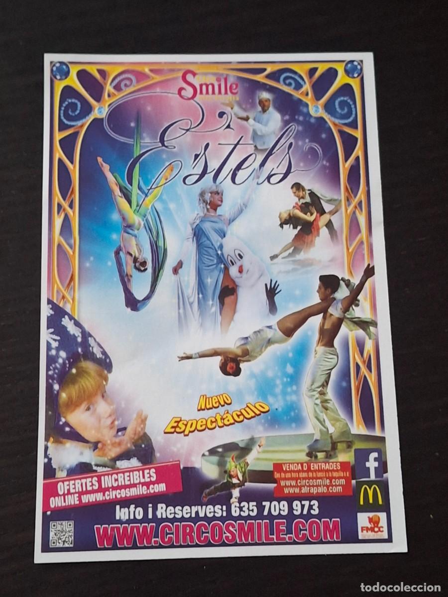 Altri oggetti di carta: INVITACION CIRCO SMILLE ESTELS - PLATJA D&acute;ARO GERONA GIRONA - FLYER PROGRAMA MANO - CATALAN CATALA
