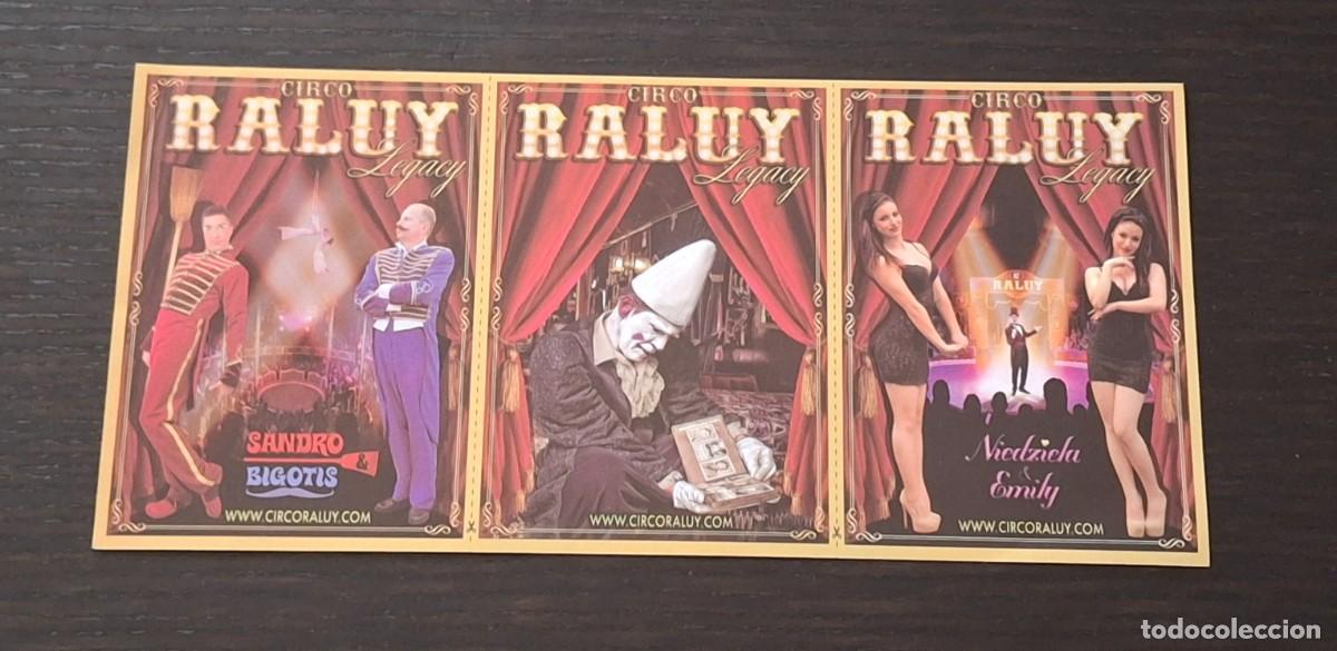 Altri oggetti di carta: INVITACION CIRCO RALUY - CALAFELL (TARRAGONA) - FLYER PROGRAMA MANO - CATALA CATALAN
