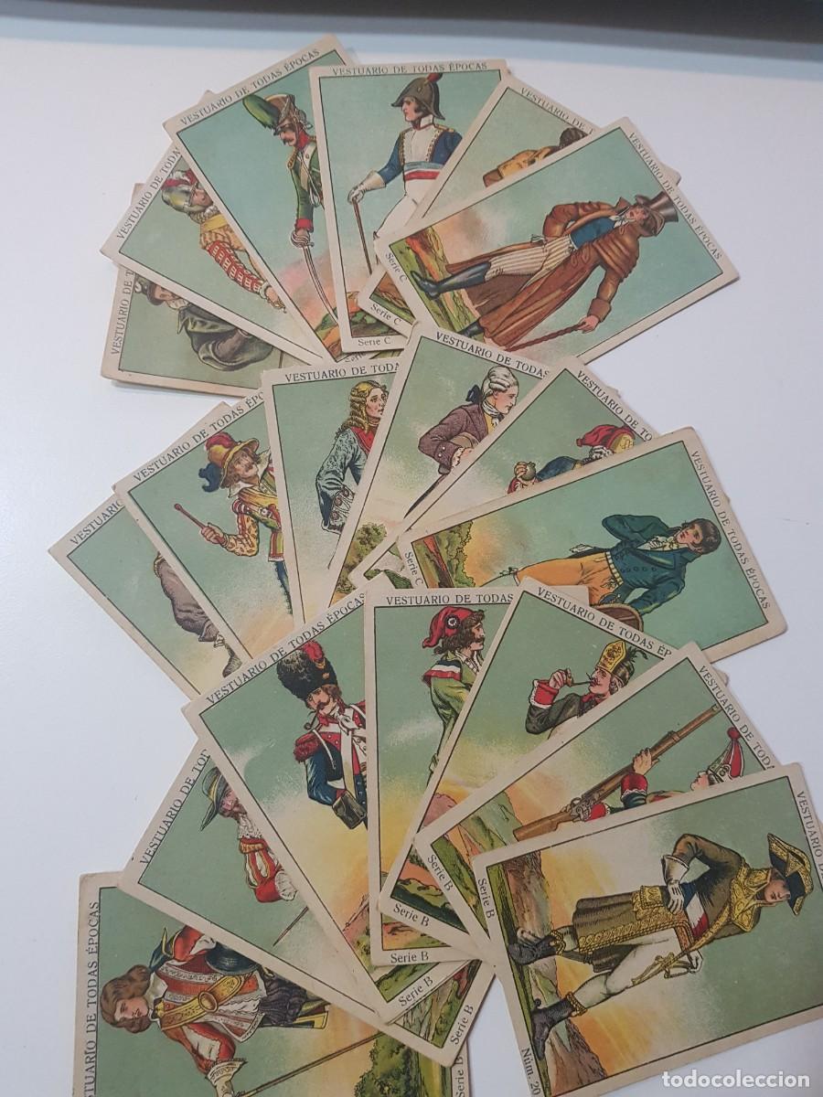Paper Collecting Others: Lote cromos Vestuario de todas epocas J. Farres