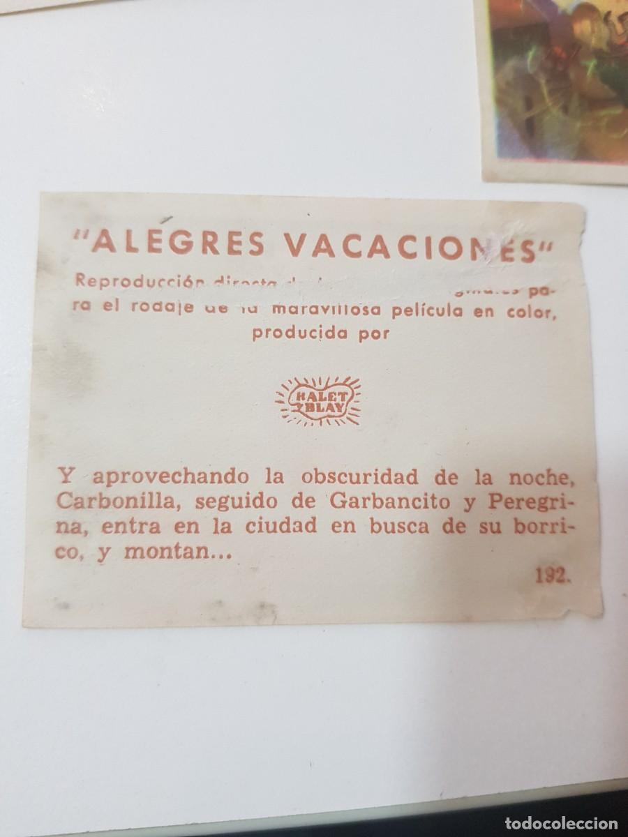 Otros art&iacute;culos de coleccionismo en papel: Lote cromos Alegres vacaciones - Foto 4