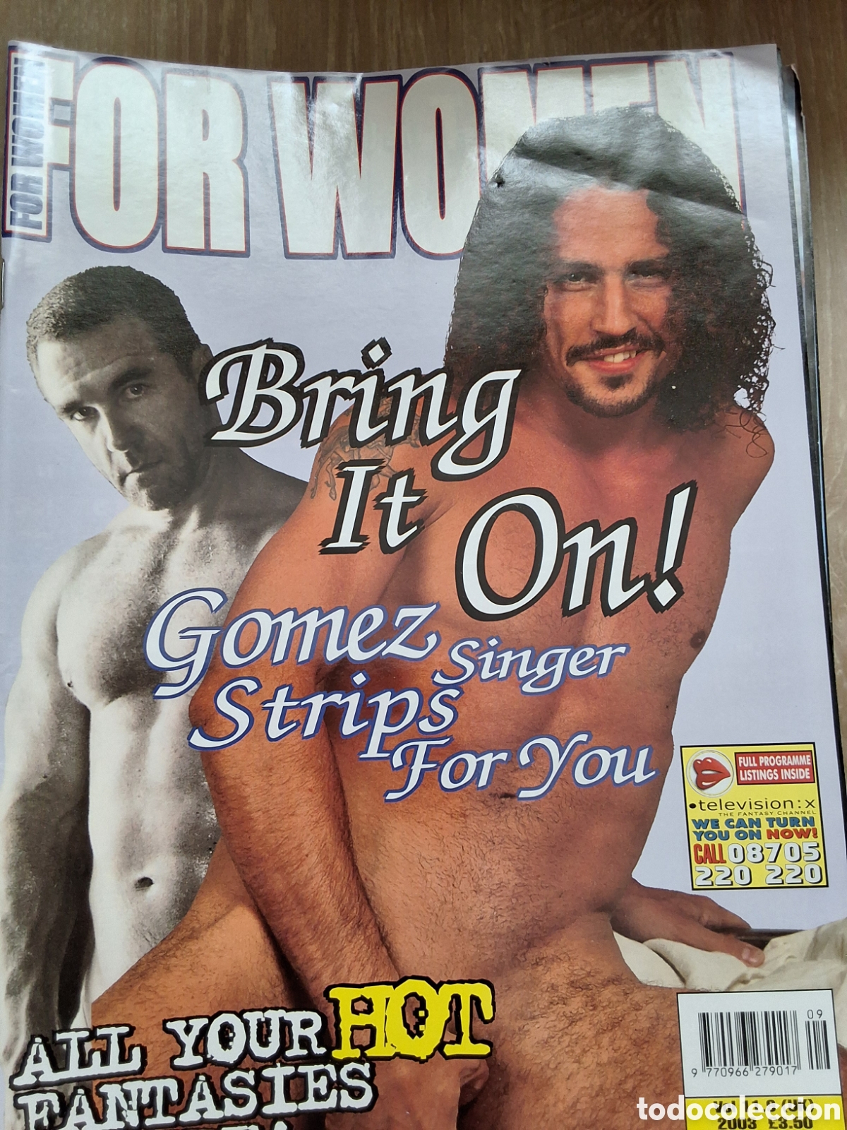 Outros artigos de papel: For women revista erotica inglesa desnudos masculinos volumen 11/8