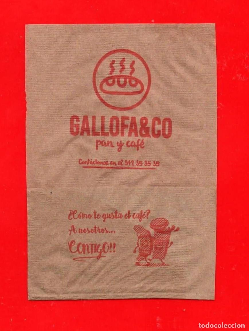 Paper Collecting Others: SERVILLETA de PAPEL con Publicidad - Franquicia Gallofa&Co (2026)