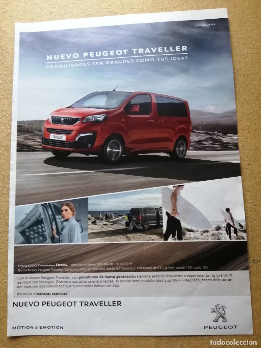 Otros art&iacute;culos de coleccionismo en papel: ANUNCIO. NUEVO PEUGEOT TRAVELLER