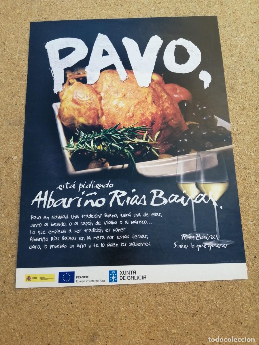 Sammelleidenschaft Andere Papierartikel: ANUNCIO. ALBARI&Ntilde;O RIAS BAIXAS