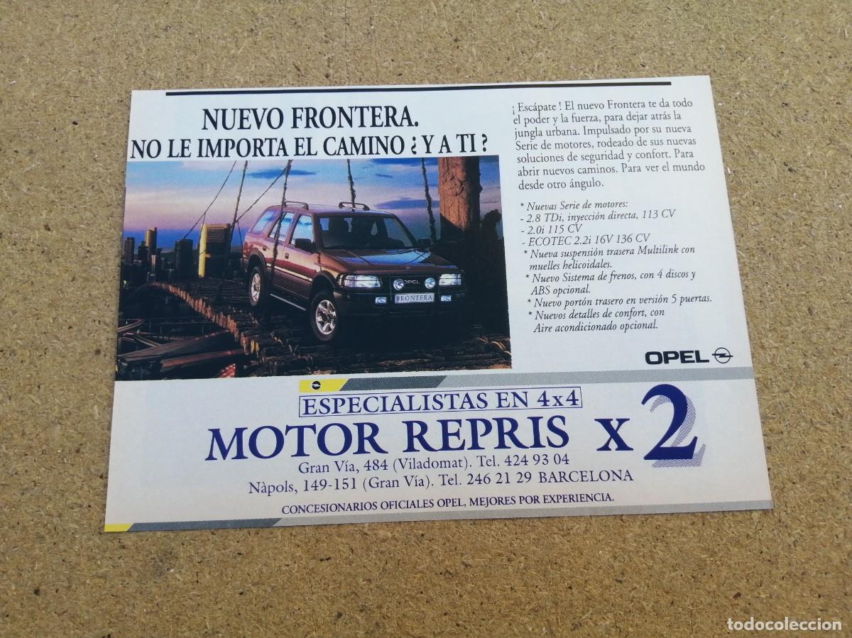 Otros art&iacute;culos de coleccionismo en papel: ANUNCIO. MOTOR REPRIS X 2 (BARCELONA)