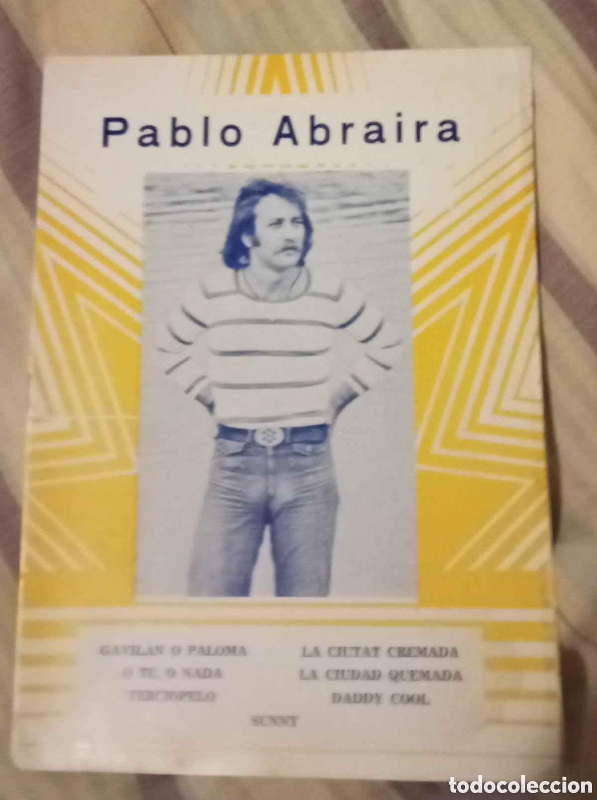 Otros art&iacute;culos de coleccionismo en papel: Cancionero pablo abraida gavil&aacute;n o paloma