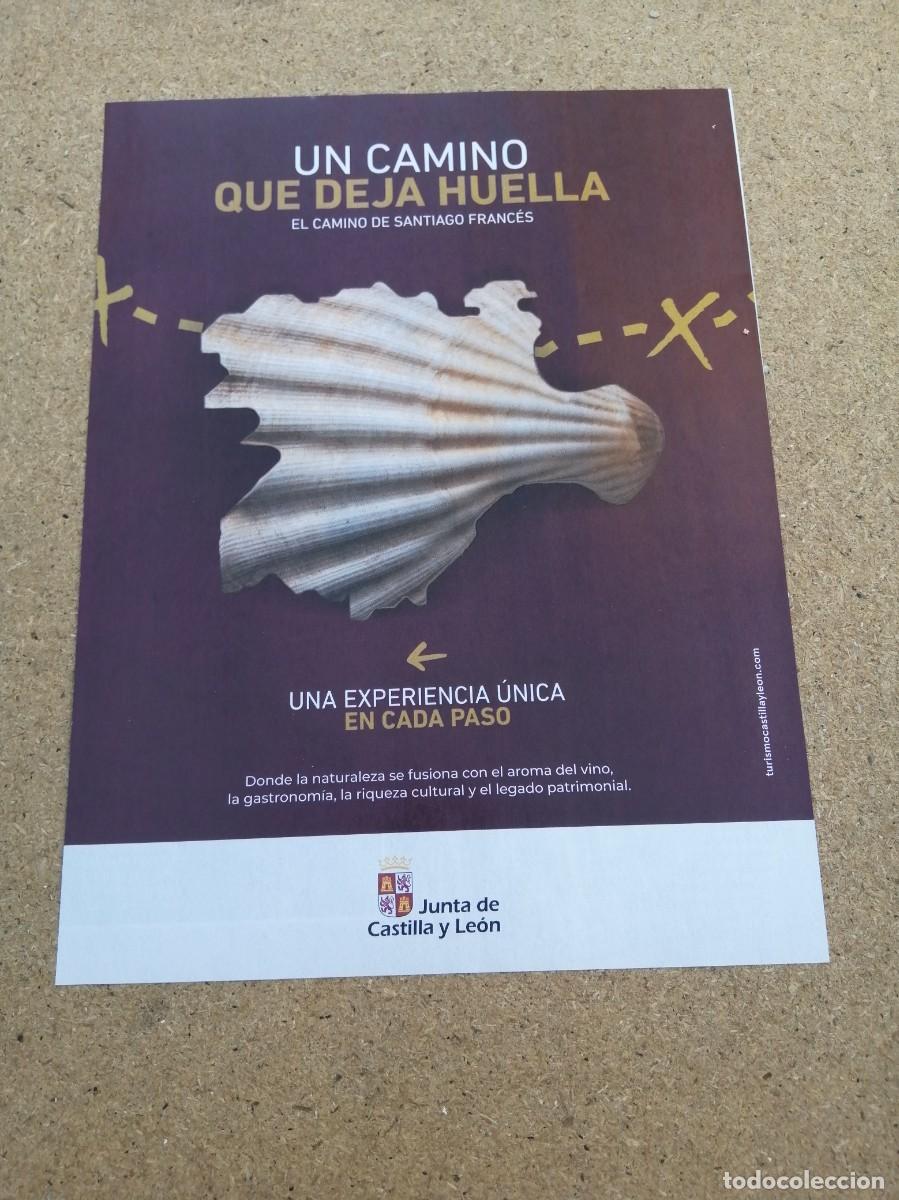 Otros art&iacute;culos de coleccionismo en papel: ANUNCIO. UN CAMINO QUE DEJA HUELLA, EL CAMINO DE SANTIAGO FRANCES (JUNTA DE CASTILLA Y LEON)