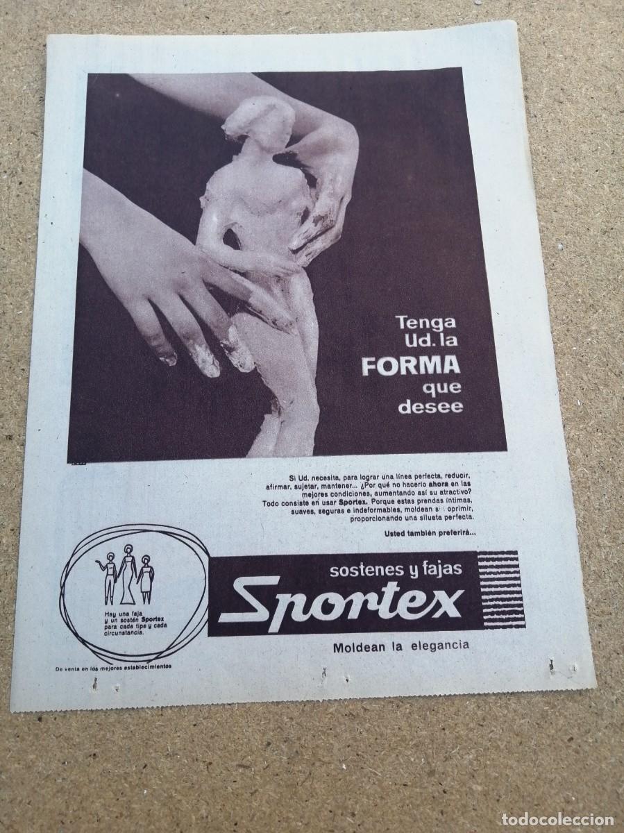 Sammelleidenschaft Andere Papierartikel: ANUNCIO. SOSTENES Y FAJAS SPORTEX