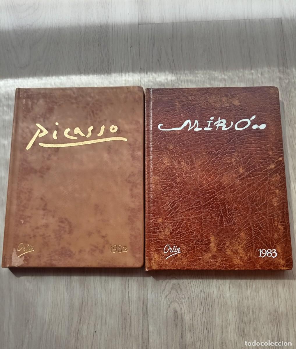 Otros art&iacute;culos de coleccionismo en papel: AGENDAS CON ILUSTRACIONES DE PICASSO MIR&Oacute; A&Ntilde;OS 1982 1983