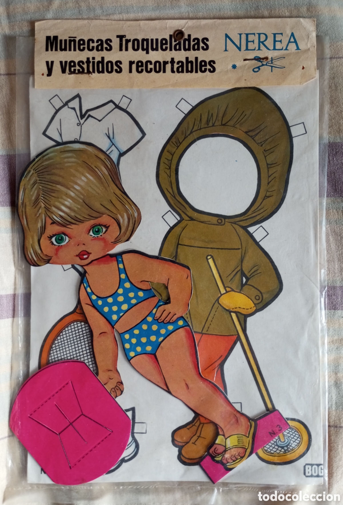 Collectionnisme Papier divers: Mu&ntilde;ecas troqueladas y vestidos recortables Nerea ediciones Boga.sin usar