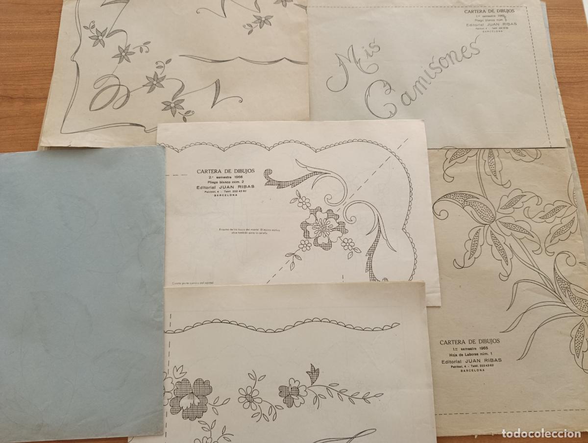 Otros art&iacute;culos de coleccionismo en papel: COSTURA BORDADOS. GRAN LOTE DE PLIEGOS.MANTELER&Iacute;AS, JUEGOS DE S&Aacute;BANAS. EDIT JUAN RIBAS. A&Ntilde;OS 60