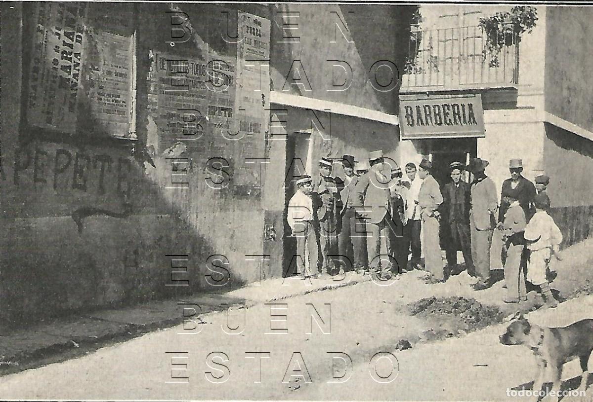Outros artigos de papel: SEVILLA PUERTA DE LA CARNE TORERO PETETE 16X10 1905 CLIPPING M60