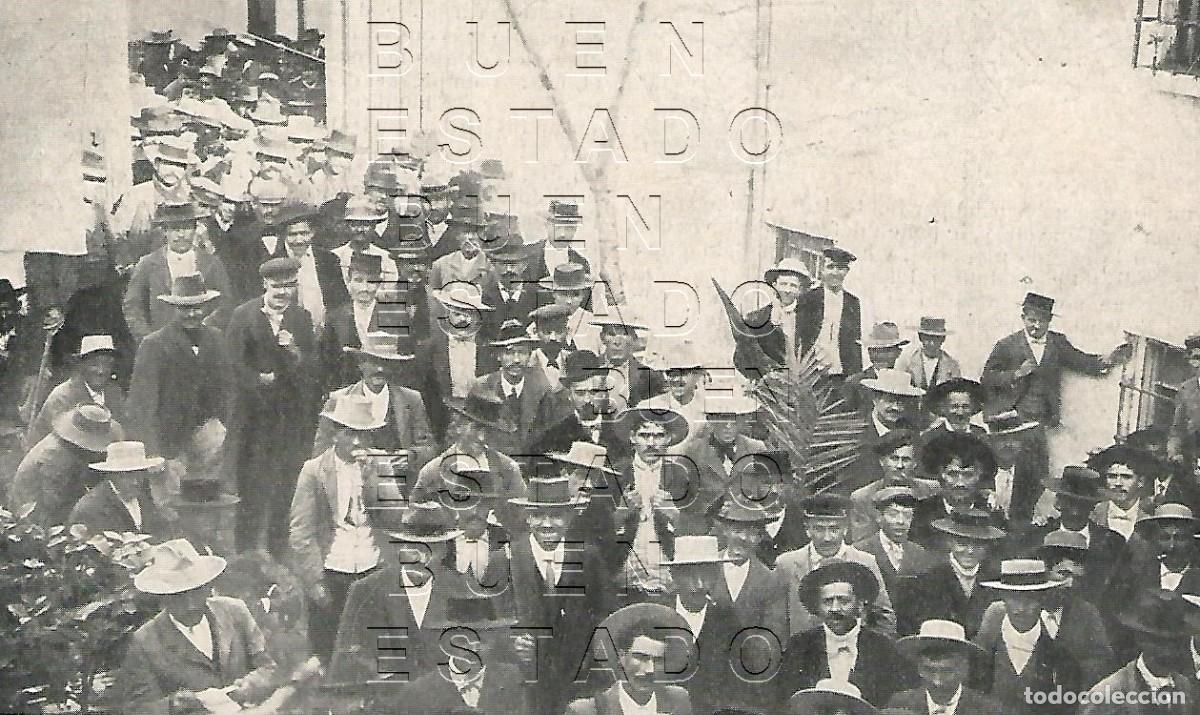 Collectionnisme Papier divers: MALAGA HUELGA DE ALBA&Ntilde;ILES 16X10 1905 CLIPPING M60