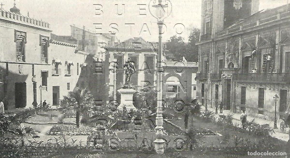 Altri oggetti di carta: MADRID PLAZA DE LA VILLA 16X8 1905 CLIPPING M60