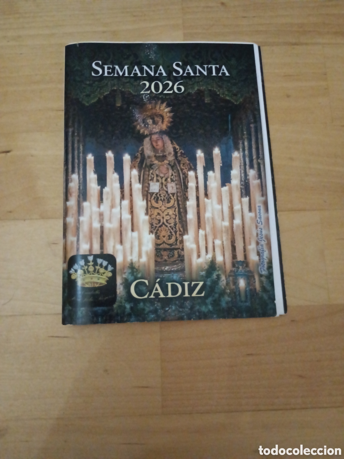 Otros art&iacute;culos de coleccionismo en papel: ITINERARIO SEMANA SANTA CADIZ 2026