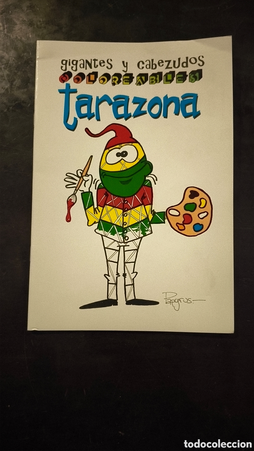 Otros art&iacute;culos de coleccionismo en papel: Libro gigantes y cabezudos de Tarazona Zaragoza