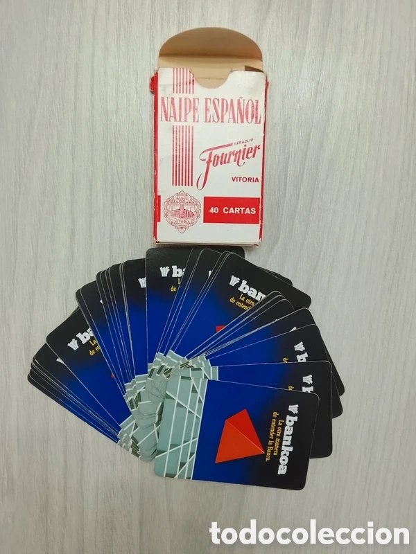Otros art&iacute;culos de coleccionismo en papel: Bankoa baraja cartas naipes espa&ntilde;ol vintage
