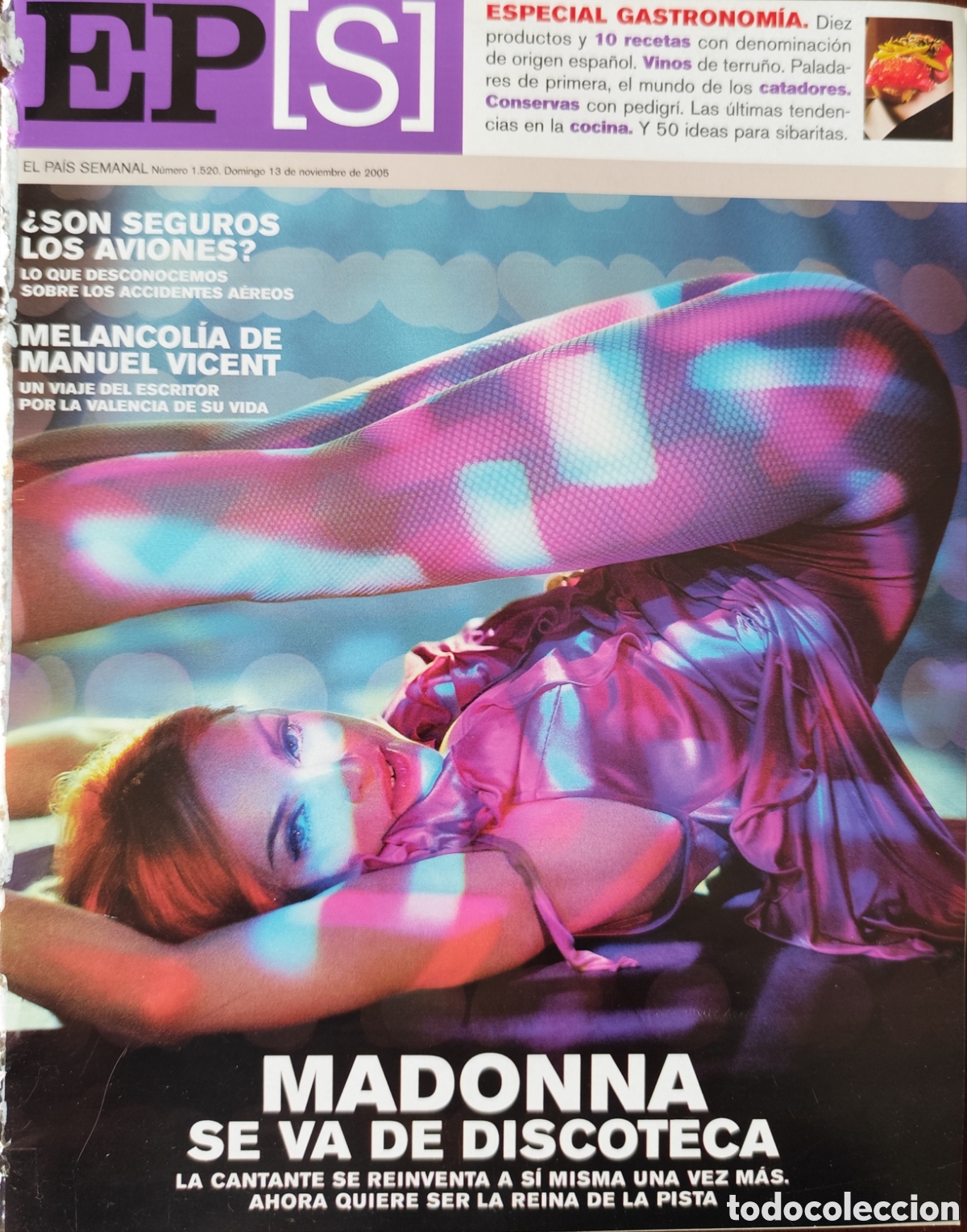 Sammelleidenschaft Andere Papierartikel: MADONNA. EL PA&Iacute;S SEMANAL N&deg;1520. FECHA 13/11/2005