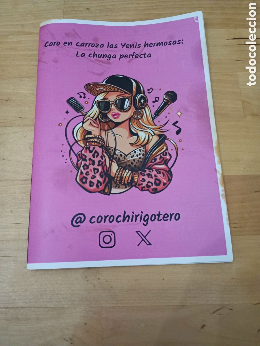 Otros art&iacute;culos de coleccionismo en papel: CORO EN CARROZA LAS YENIS HERMOSAS: LA CHUNGA PERFECTA LIBRETO - A&Ntilde;O 2024 - CARNAVAL DE C&Aacute;DIZ
