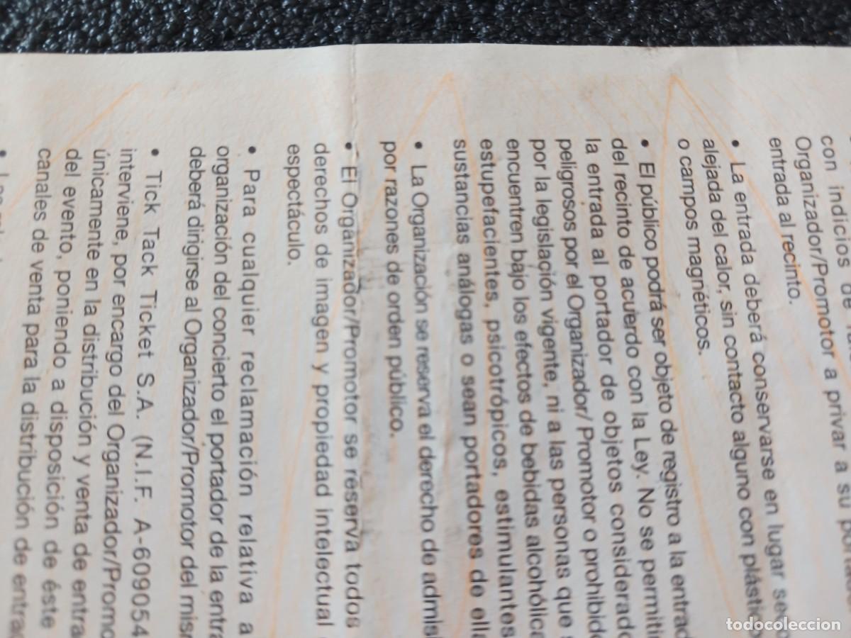 Otros art&iacute;culos de coleccionismo en papel: entrada para el sonar 2011 - Foto 2
