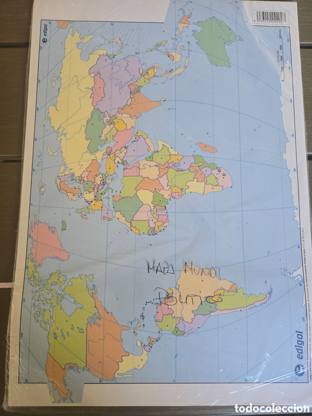 Otros art&iacute;culos de coleccionismo en papel: Lote de 50 mapas mudos