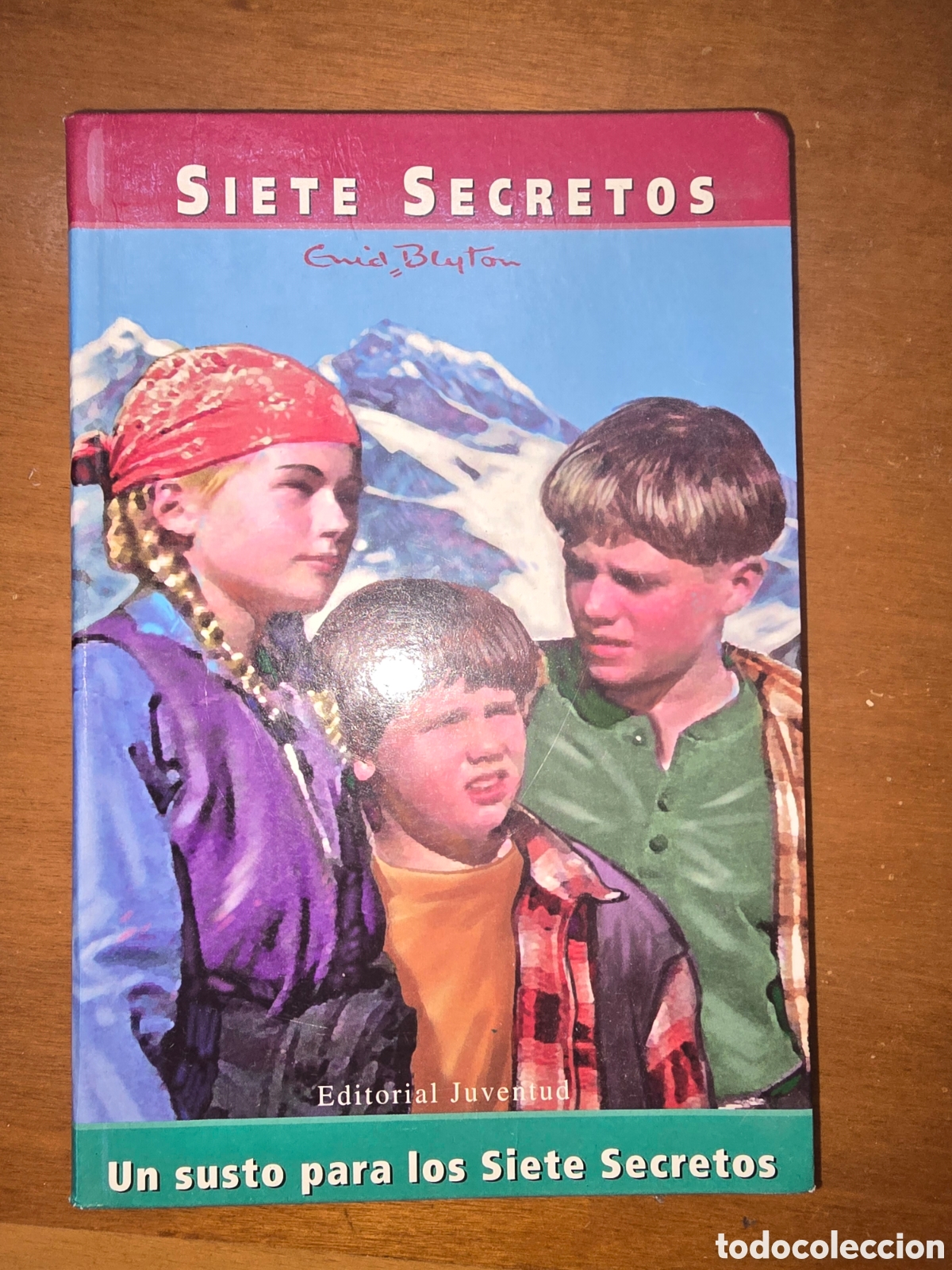 Otros art&iacute;culos de coleccionismo en papel: Libro Un susto para los siete secretos Editorial juventud Enid Blyton