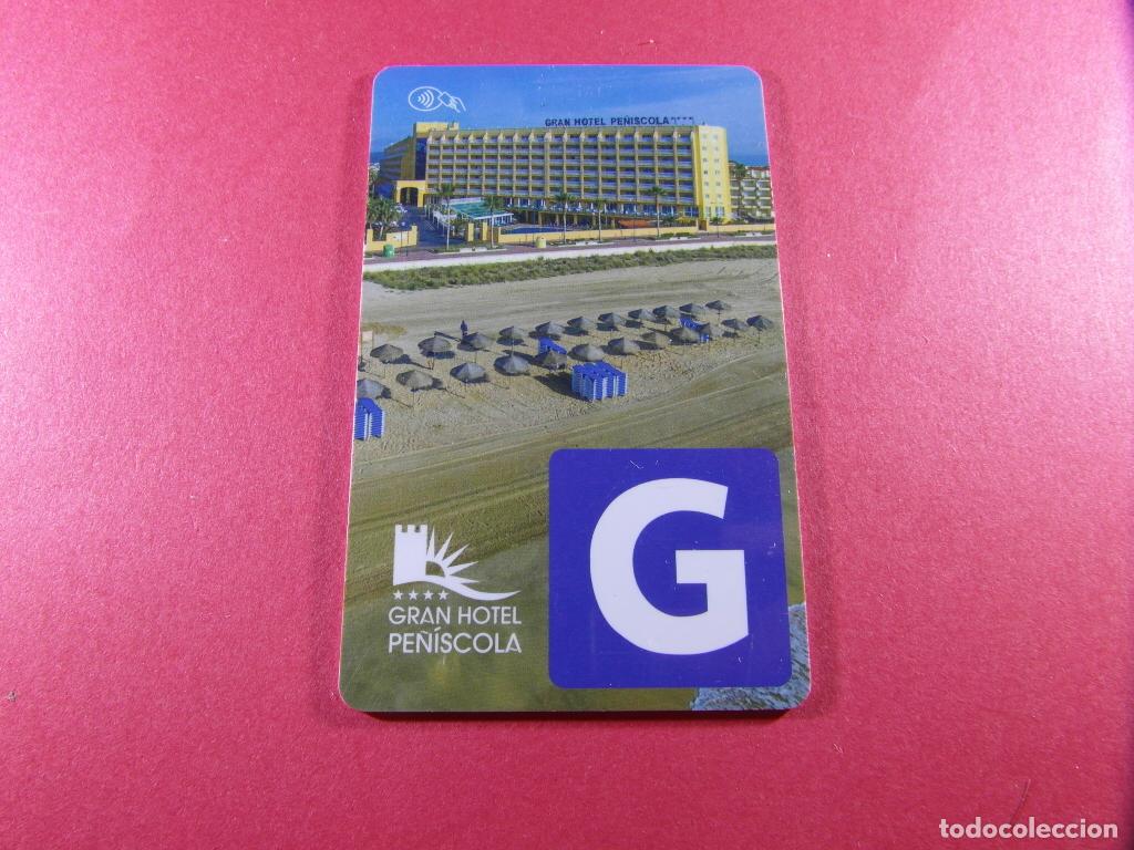 Otros art&iacute;culos de coleccionismo en papel: TARJETA PLASTICO LLAVE DE HOTEL - GRAN HOTEL PE&Ntilde;ISCOLA