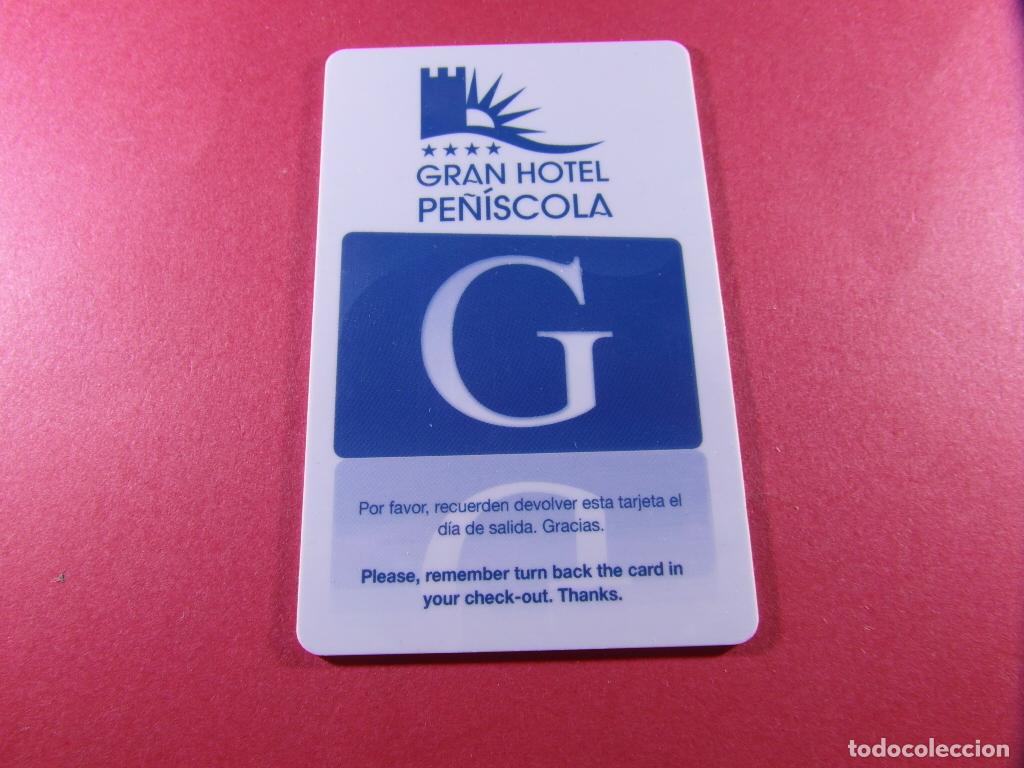Otros art&iacute;culos de coleccionismo en papel: TARJETA PLASTICO LLAVE DE HOTEL - GRAN HOTEL PE&Ntilde;ISCOLA