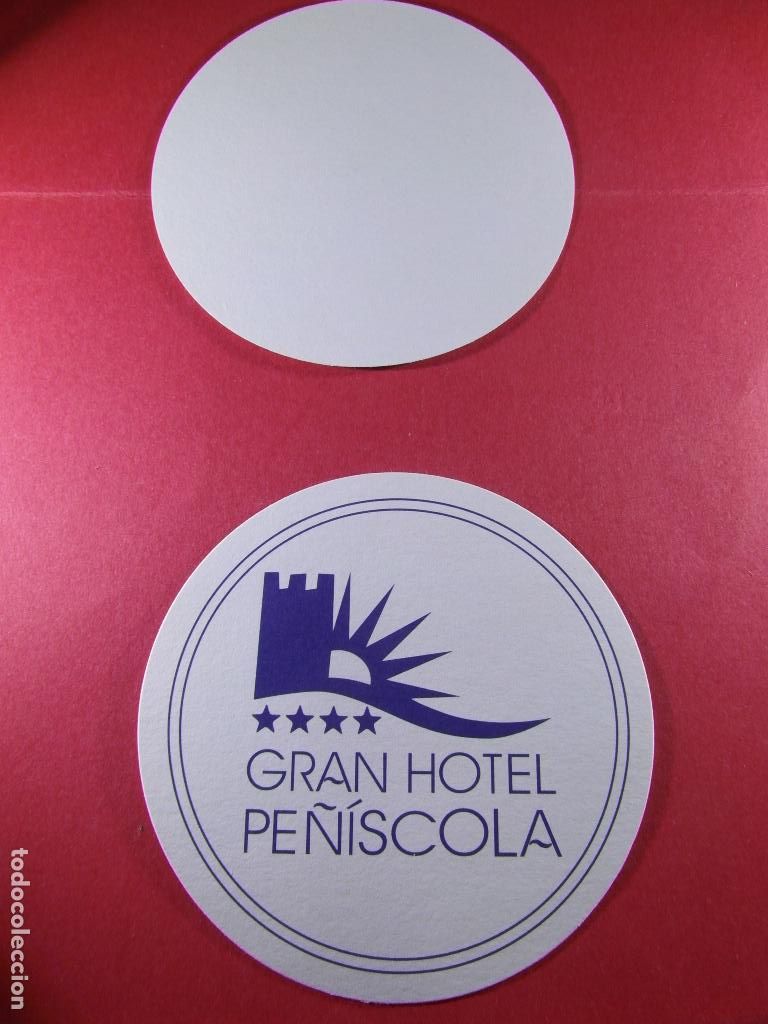 Otros art&iacute;culos de coleccionismo en papel: POSAVASOS NUEVO SIN USAR GRAN HOTEL PE&Ntilde;ISCOLA