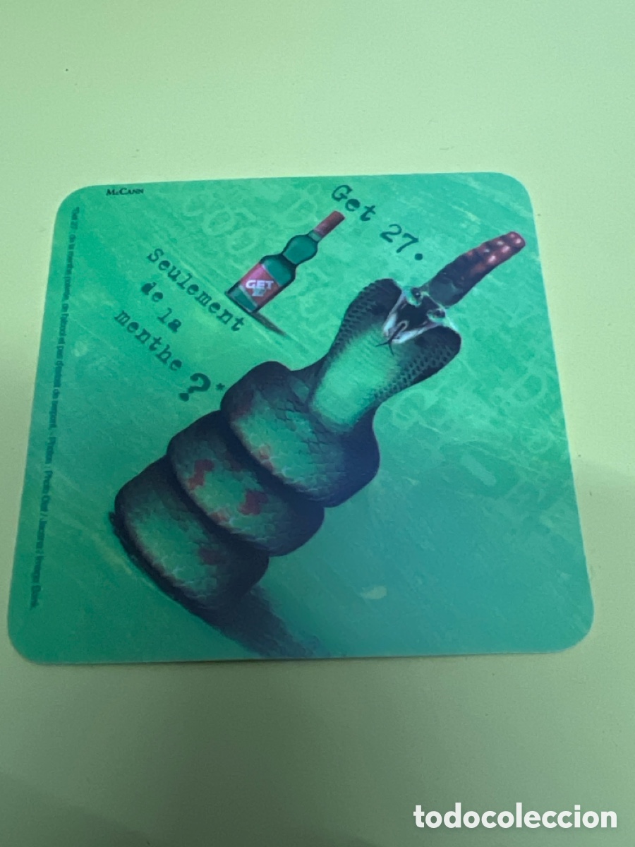 Otros art&iacute;culos de coleccionismo en papel: T1/F2/212. POSAVASOS - DESSOUS DE VERRE - COASTERS