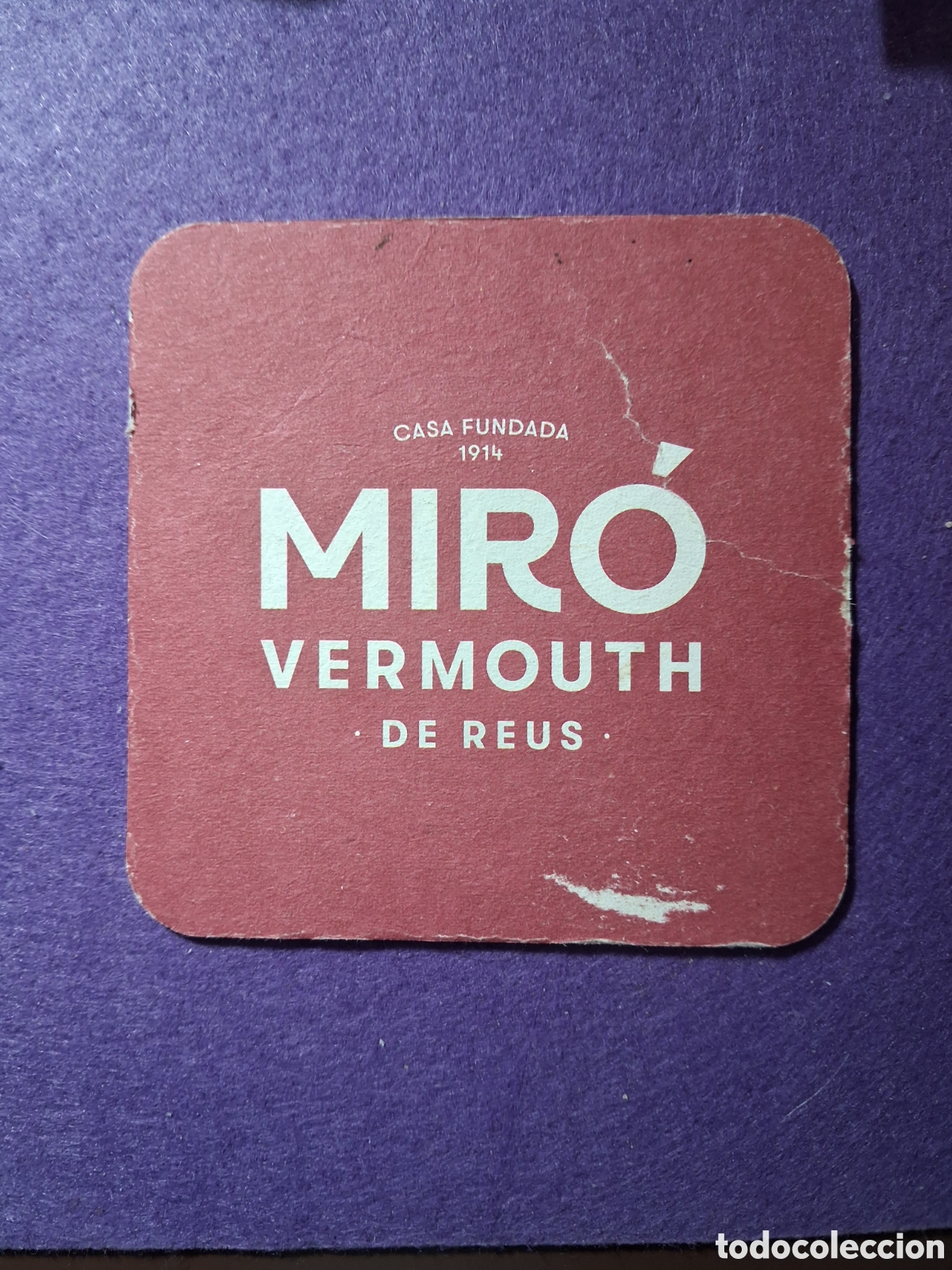Paper Collecting Others: Posavasos VERMOUTH MIRO
