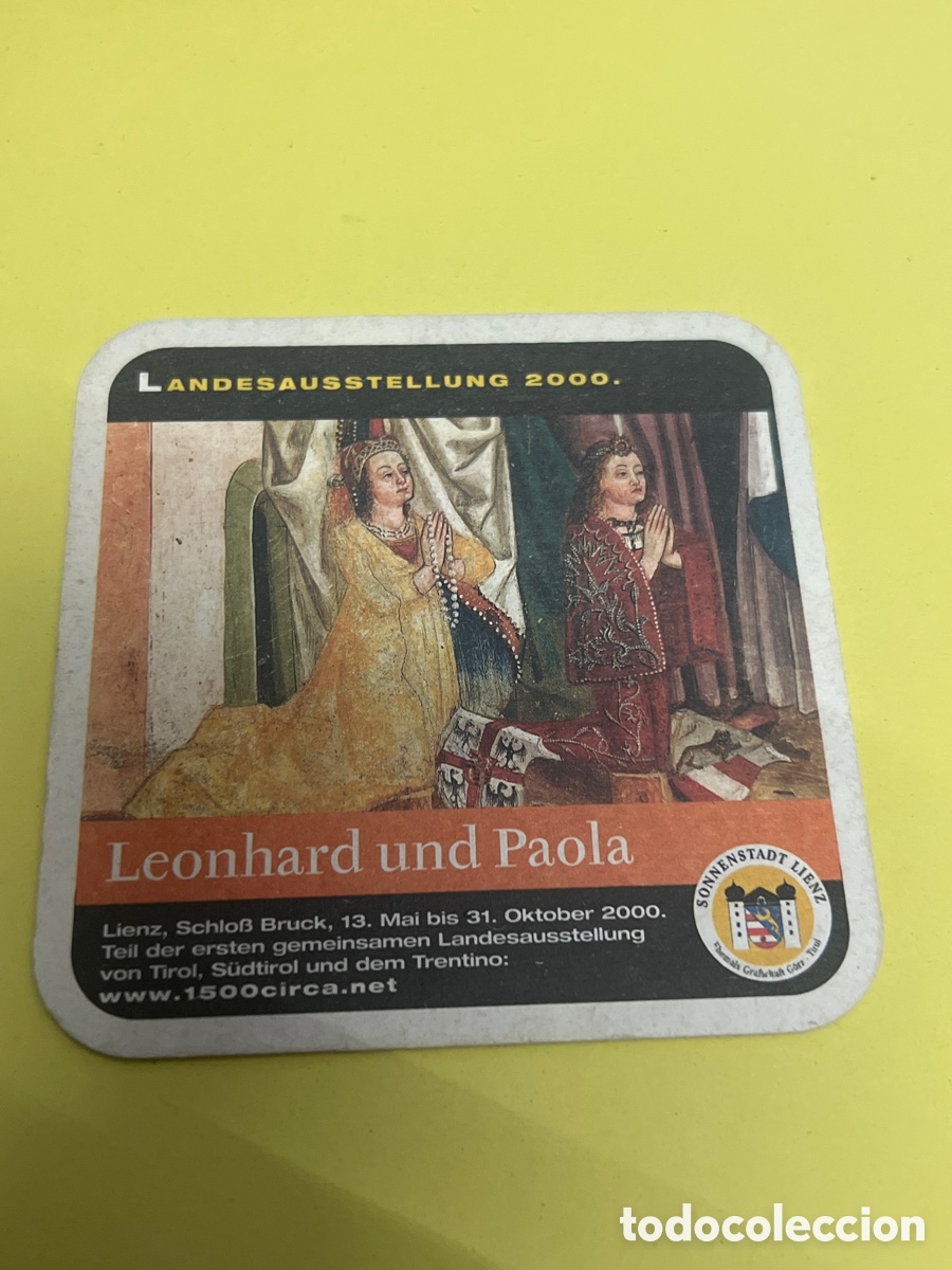 Otros art&iacute;culos de coleccionismo en papel: T1/F2/222. POSAVASOS - DESSOUS DE VERRE - COASTERS