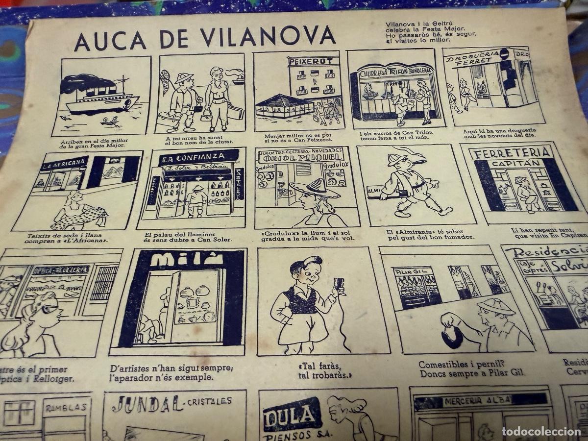 Otros art&iacute;culos de coleccionismo en papel: AUCA DE VILANOVA I LA GELTRU. TARRAGONA. Curiosa antigua AUCA o ALELUYA.