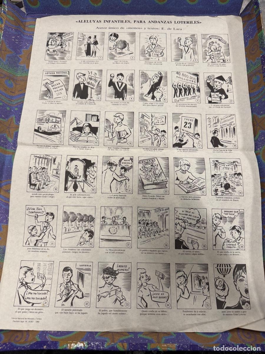Otros art&iacute;culos de coleccionismo en papel: ALELUYAS INFANTILES PARA ANDANZAS LOTERILES. E..de Lara. Curiosa antigua AUCA o ALELUYA.