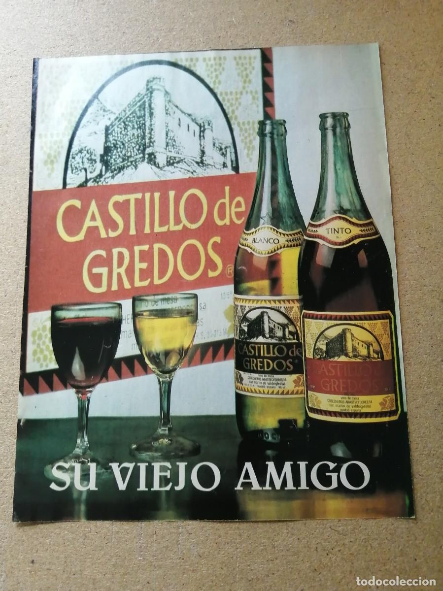 Otros art&iacute;culos de coleccionismo en papel: ANUNCIO. VINOS CASTILLO DE GREDOS