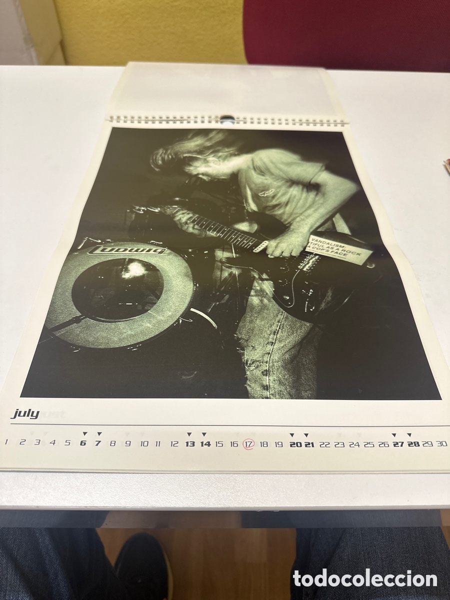 Otros art&iacute;culos de coleccionismo en papel: Calendario Nirvana 1996 - Foto 3