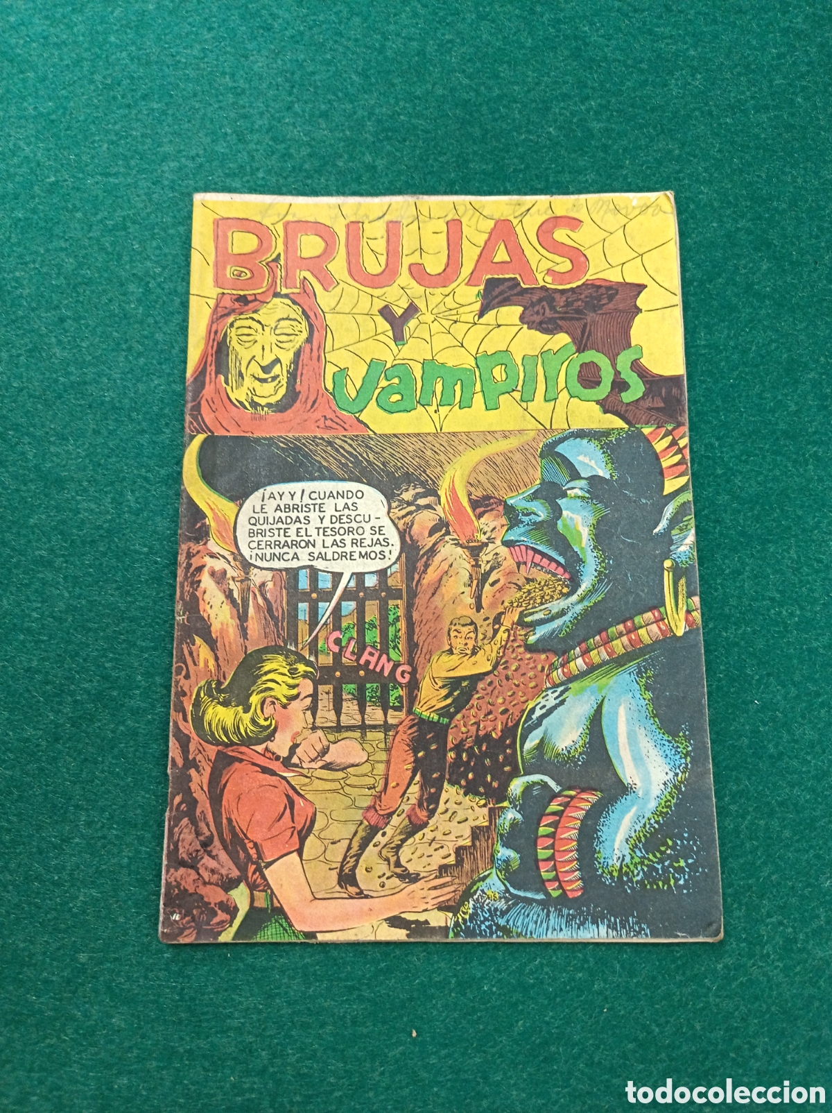 Otros art&iacute;culos de coleccionismo en papel: Brujas y vampiros, comic a&ntilde;o 1955. Ed transcontinental
