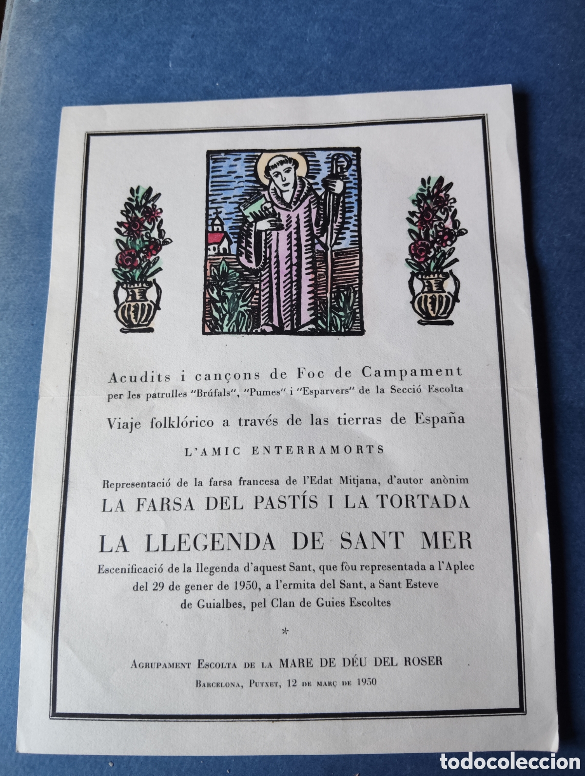 Otros art&iacute;culos de coleccionismo en papel: GUIES ESCOLTES SANT ESTEVE DE GUIALBES