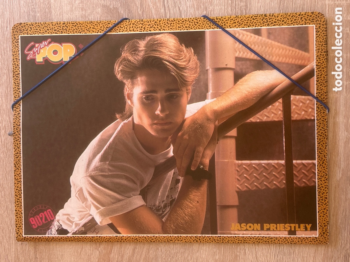 Otros art&iacute;culos de coleccionismo en papel: Carpeta s&uacute;per pop Beverly Hills sensaci&oacute;n de vivir