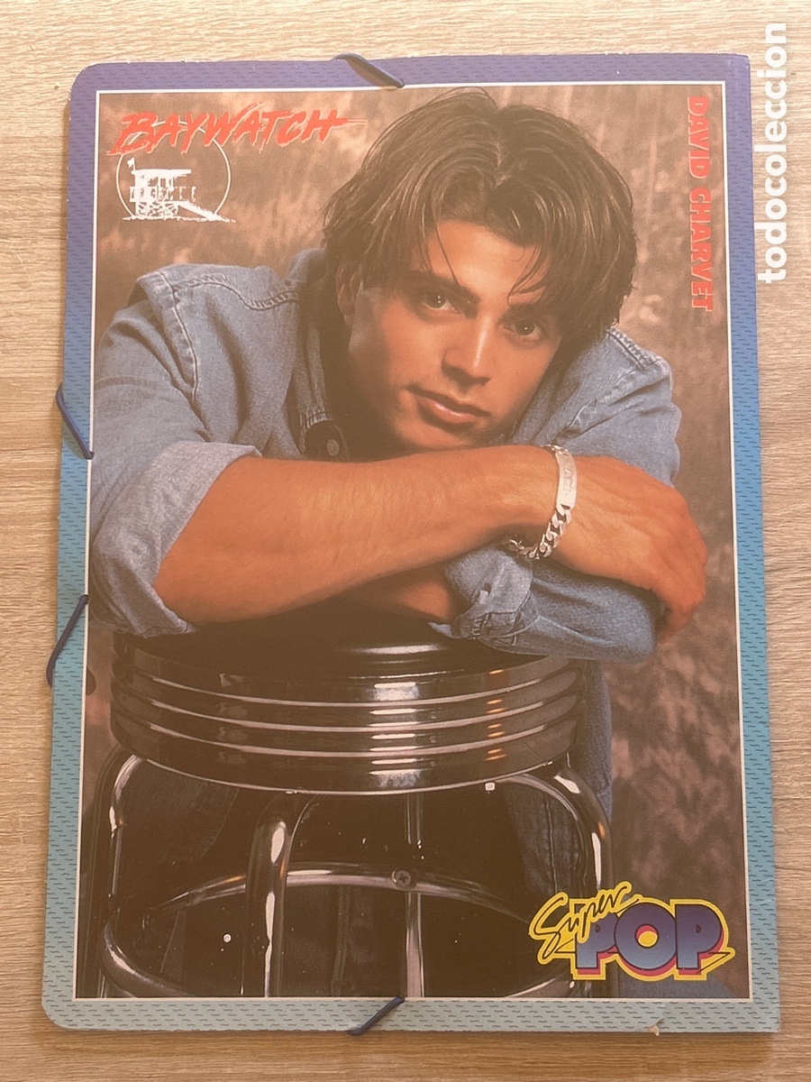 Otros art&iacute;culos de coleccionismo en papel: Carpeta s&uacute;per pop baywatch