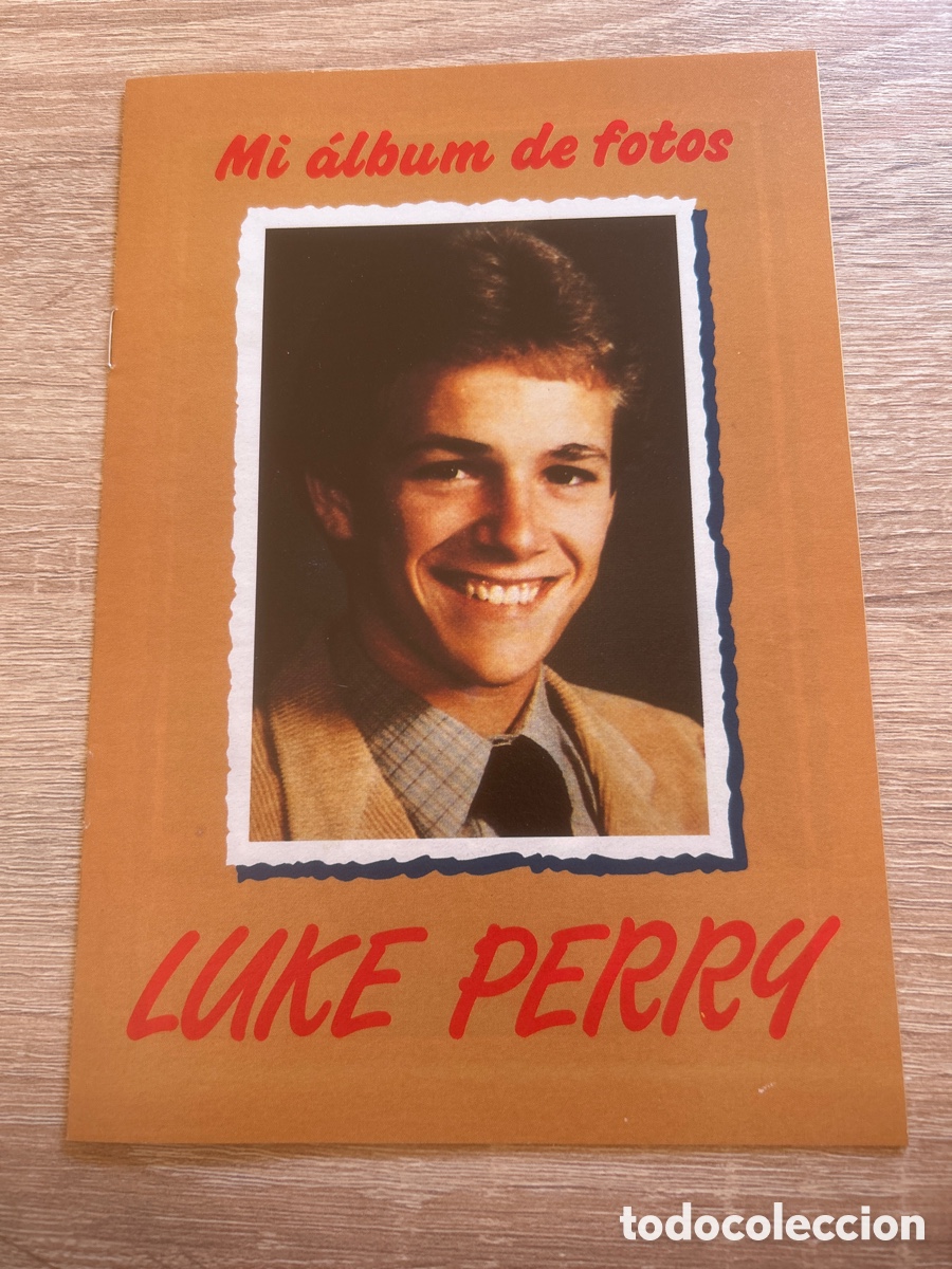 Outros artigos de papel: Mi &aacute;lbum de fotos luke perry obsequio de la revista s&uacute;per pop