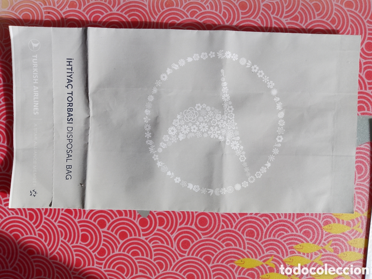 Otros art&iacute;culos de coleccionismo en papel: Sickness bah turkish airlaines