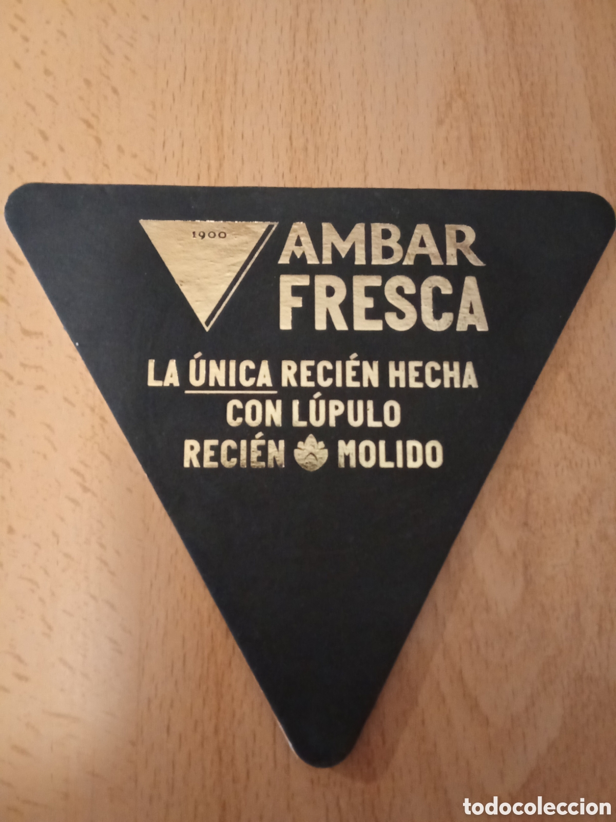 Otros art&iacute;culos de coleccionismo en papel: Posavasos cervezas AMBAR FRESCA FVT