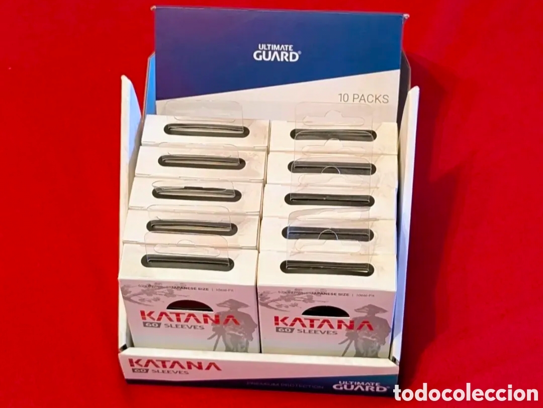 Otros art&iacute;culos de coleccionismo en papel: Fundas Katana Ultimate Guard (10 packs)
