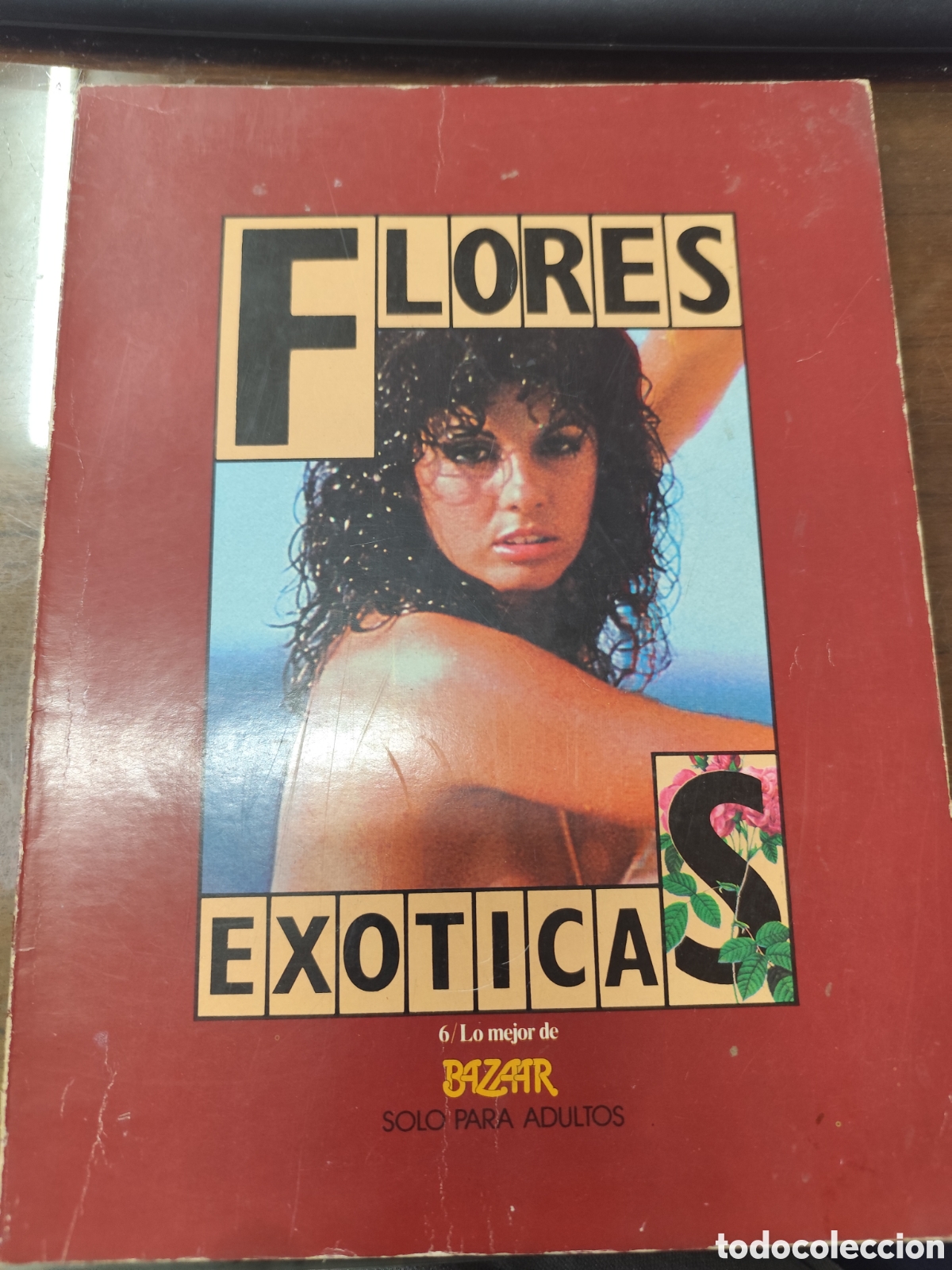 Otros art&iacute;culos de coleccionismo en papel: Flores ex&oacute;ticas. Lo mejor de Bazaar n.6. er&oacute;tica. A&ntilde;o 1977