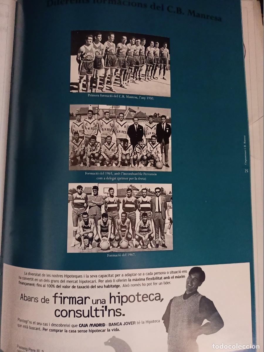 Otros art&iacute;culos de coleccionismo en papel: PROGRAMA DACTES CINQUANTENARI C.B. MANRESA ANYS 1950-2000 - Foto 8